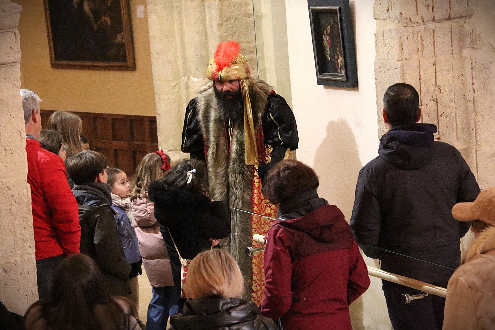 El paje de Baltasar al que le gustan las obras de arte de Rioseco